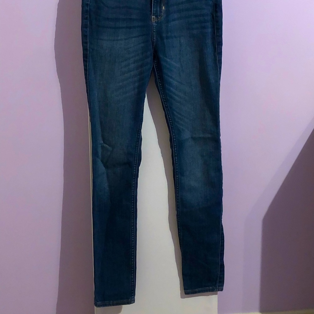 hollister high rise super skinny jeans
